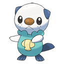 An image of the Pokemon Oshawott #501 in the Pokedex