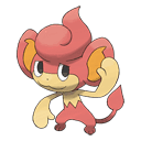 An image of the Pokemon Pansear #513 in the Pokedex