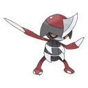 An image of the Pokemon Pawniard #624 in the Pokedex