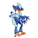 An image of the Pokemon Quaquaval #914 in the Pokedex