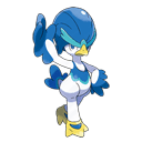 An image of the Pokemon Quaxwell #913 in the Pokedex