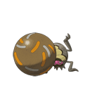 An image of the Pokemon Rellor #953 in the Pokedex