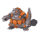 An image of the Pokemon Rhyperior #464 in the Pokedex