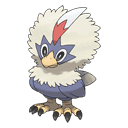 An image of the Pokemon Rufflet #627 in the Pokedex