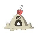 An image of the Pokemon Sandygast #769 in the Pokedex