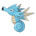 An image of the Pokemon Seadra #117 in the Pokedex