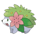An image of the Pokemon Shaymin Land Forme #492 in the Pokedex