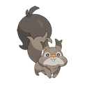 An image of the Pokemon Skwovet #819 in the Pokedex