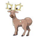 An image of the Pokemon Stantler #234 in the Pokedex