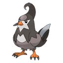 An image of the Pokemon Staravia #397 in the Pokedex