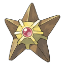 An image of the Pokemon Staryu #120 in the Pokedex