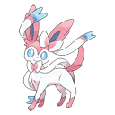 An image of the Pokemon Sylveon #700 in the Pokedex