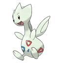 An image of the Pokemon Togetic #176 in the Pokedex