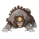 An image of the Pokemon Ursaluna #901 in the Pokedex