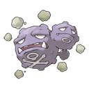 An image of the Pokemon Weezing #110 in the Pokedex