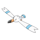An image of the Pokemon Wingull #278 in the Pokedex