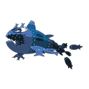 An image of the Pokemon Wishiwashi School Form #746 in the Pokedex