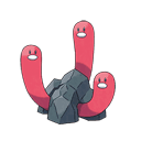 An image of the Pokemon Wugtrio #961 in the Pokedex