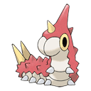 An image of the Pokemon Wurmple #265 in the Pokedex