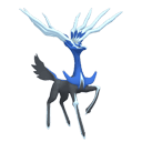 An image of the Pokemon Xerneas Neutral Mode #716 in the Pokedex