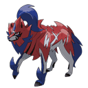 An image of the Pokemon Zamazenta Hero of Many Battles #889 in the Pokedex