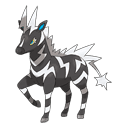 An image of the Pokemon Zebstrika #523 in the Pokedex