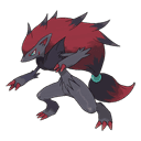 An image of the Pokemon Zoroark #571 in the Pokedex
