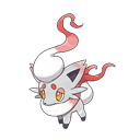 An image of the Pokemon Zorua Hisuian Form #570 in the Pokedex