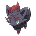 An image of the Pokemon Zorua #570 in the Pokedex